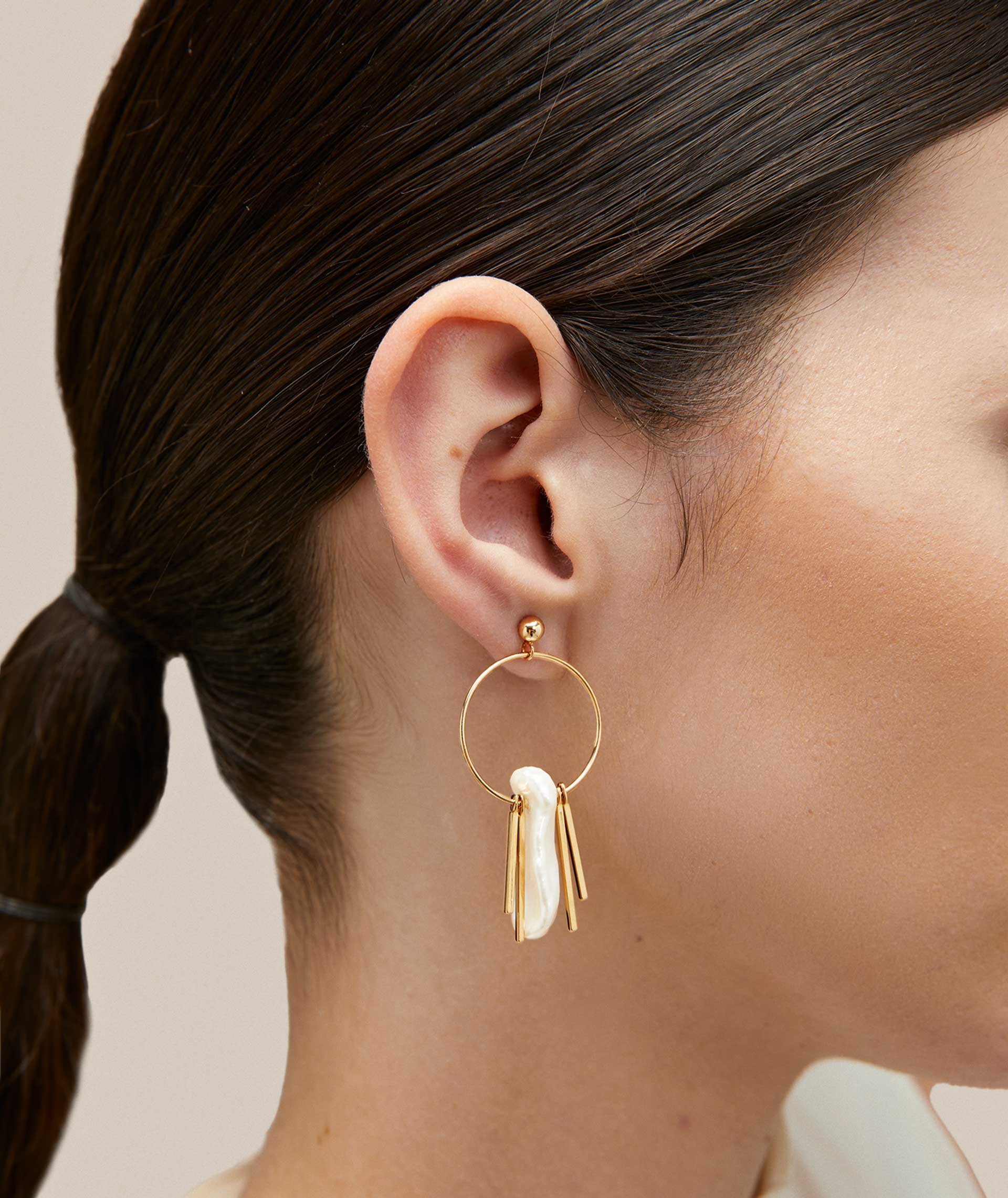 Earrings Macarena 18 Kt Gold Plated