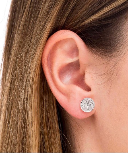 Earrings Mother of Pearl Tree