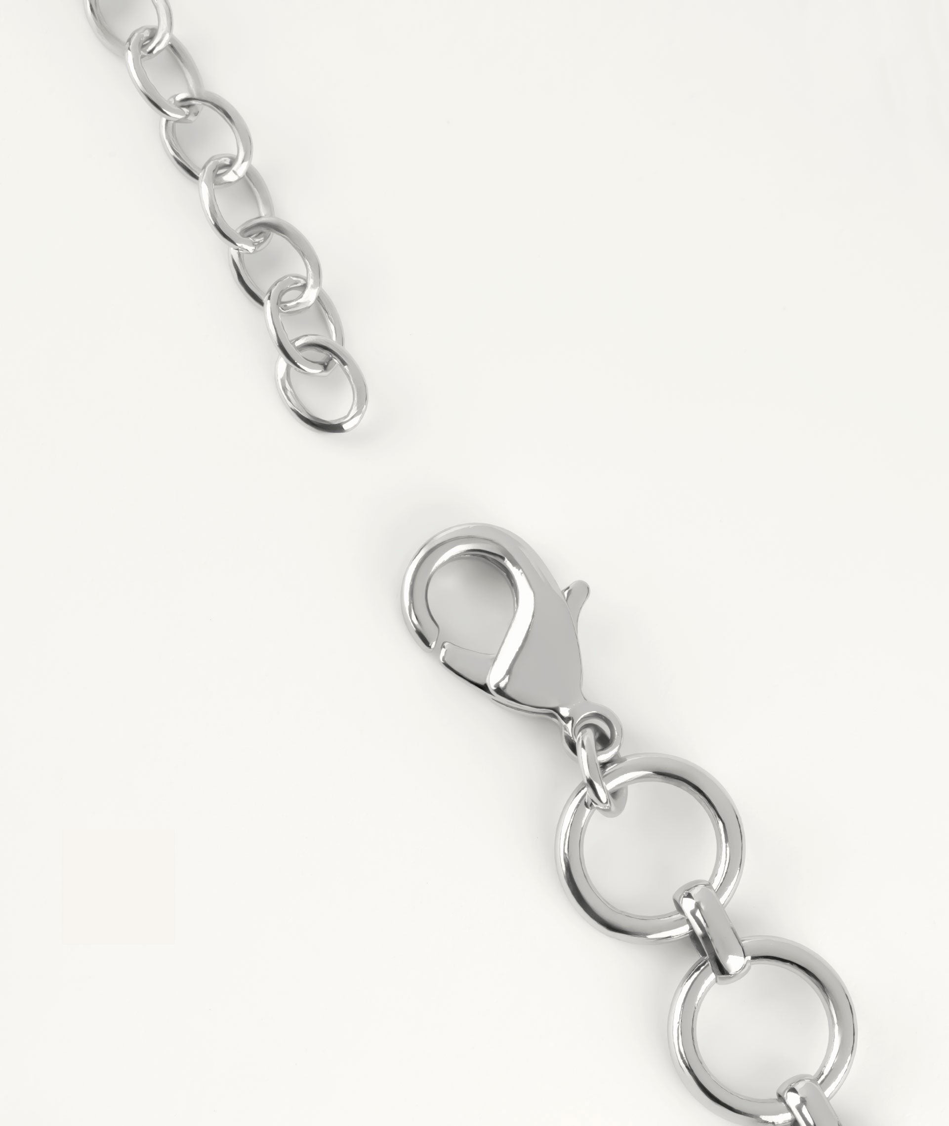 Bracelet Lea Silver plated link circle
