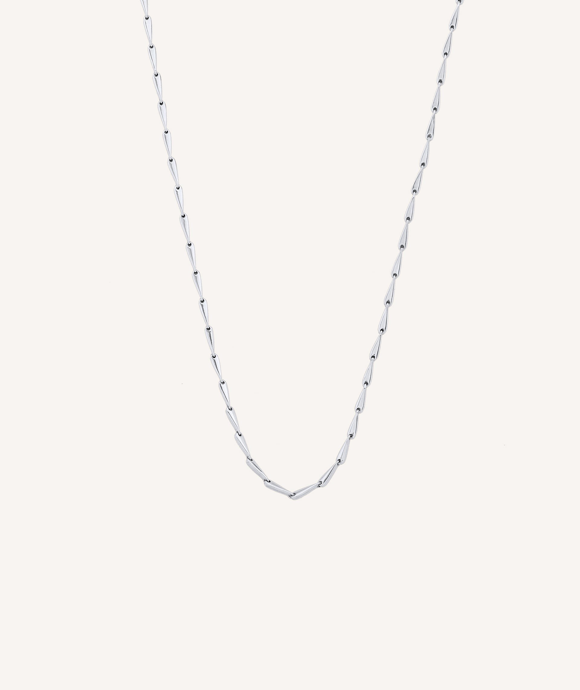 Necklace Cascade 925 silver rhodium plated chain