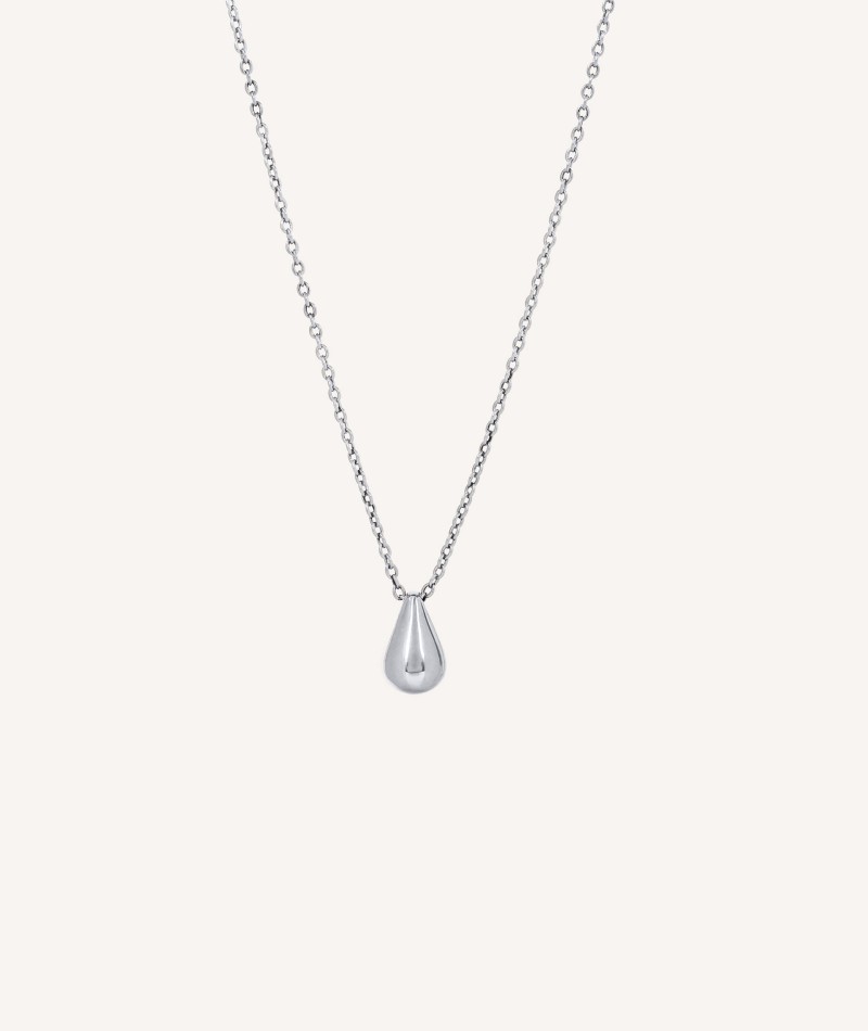 Mini Drop Pendant  925 Sterling Silver plated drop