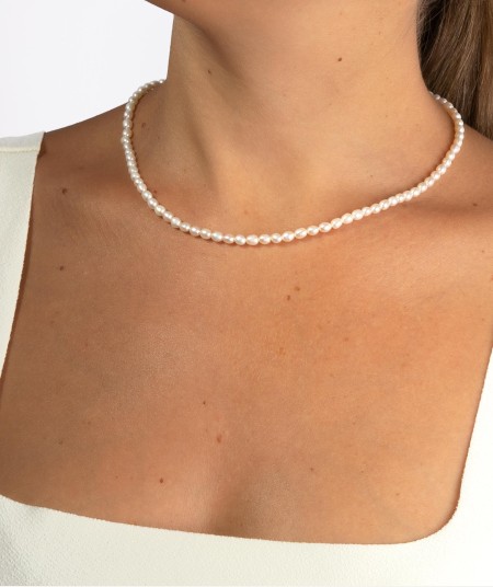 Necklace Celi pearls 4mm