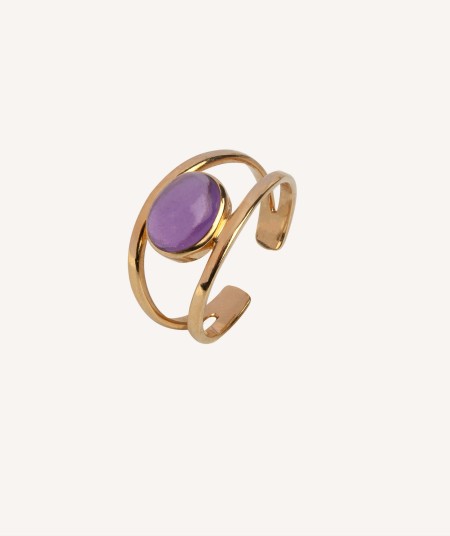 Ring Purple stone