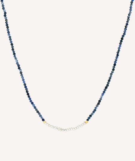Blue Piedras necklace