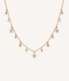 Necklace Stars Zirconia