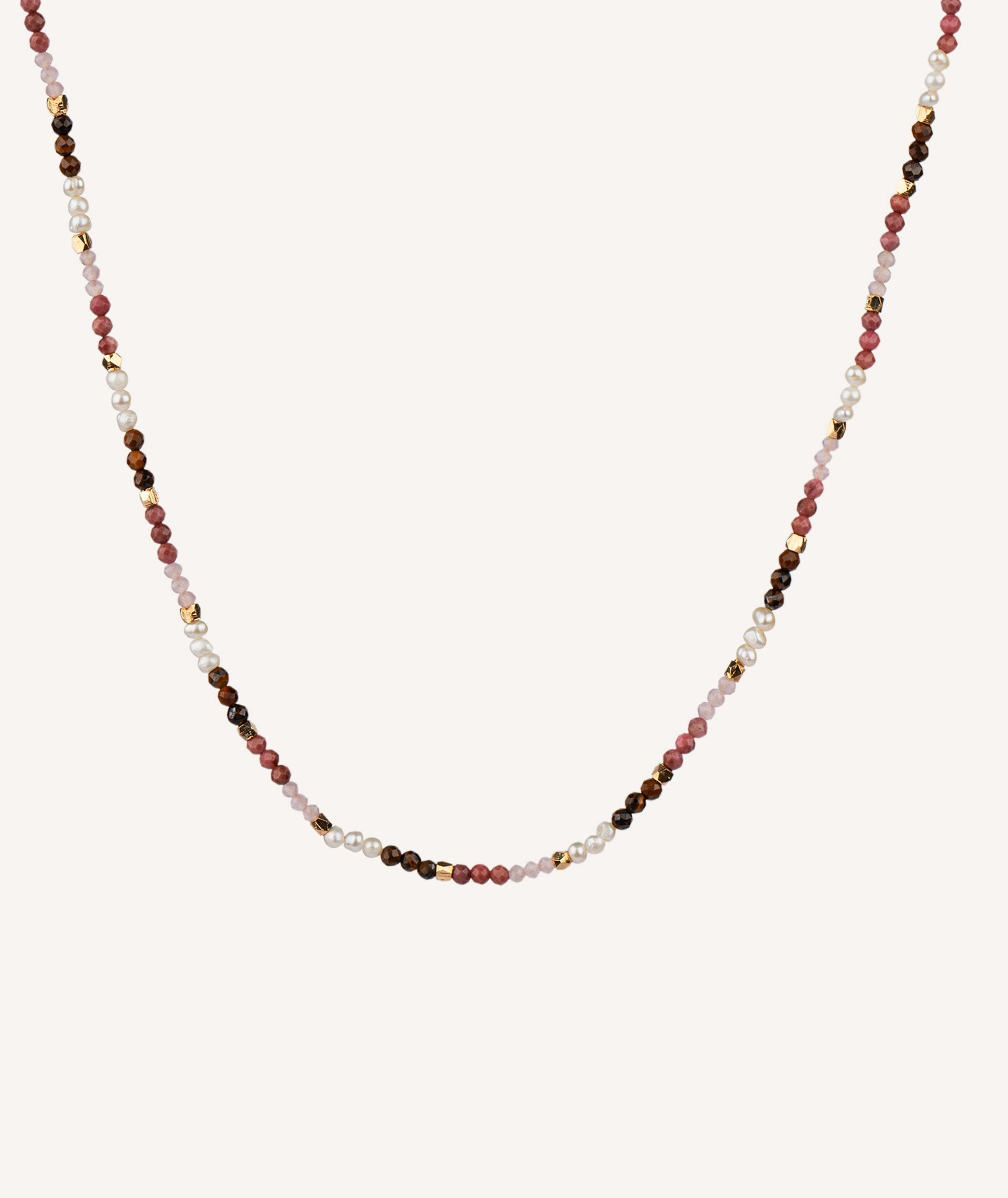 Necklace Multicolor stones