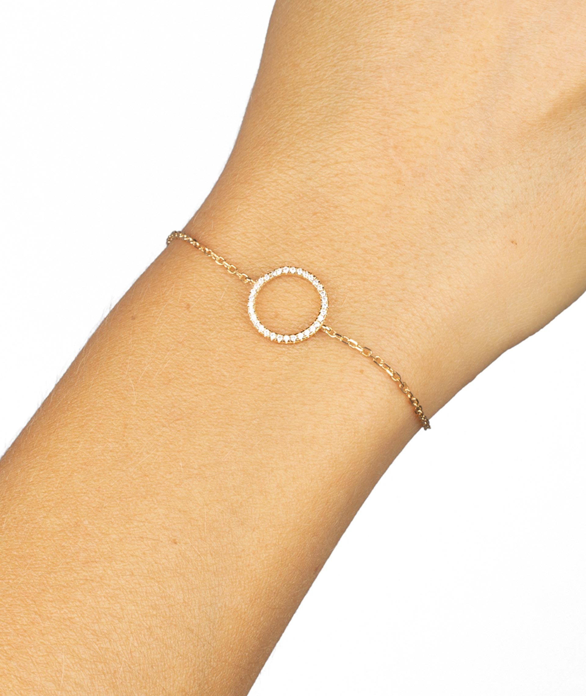 Pulsera Circulo Circonitas