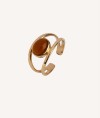 Ring Honey stone