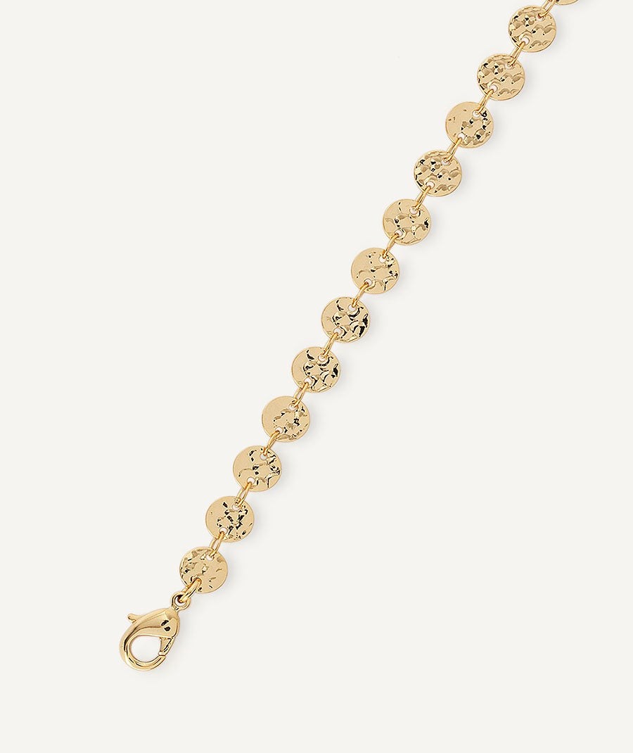 Pulsera Pedrera chapado en Oro 18 Kt