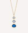 Pendant Nerea with Blue Zirconias