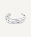 Bracelet collection Esenciales Silver plated Smooth strips