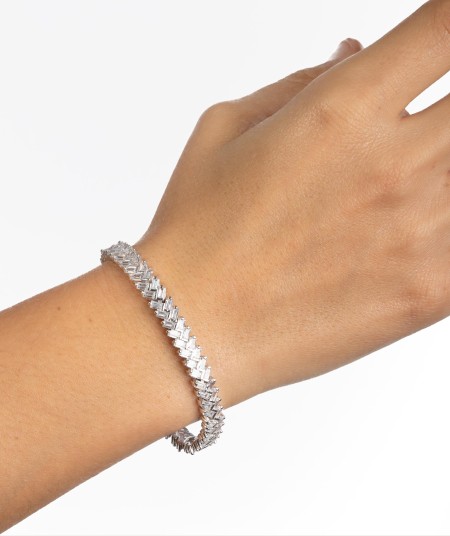 Bracelet Zirconia 2x3,5MM