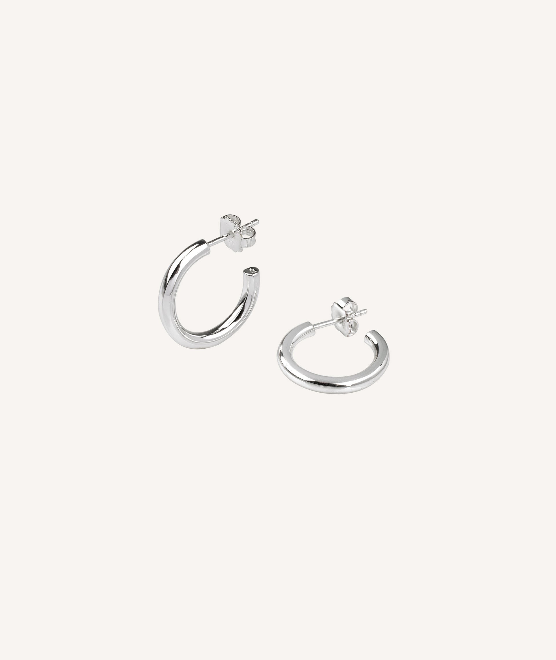 Earrings half hoop