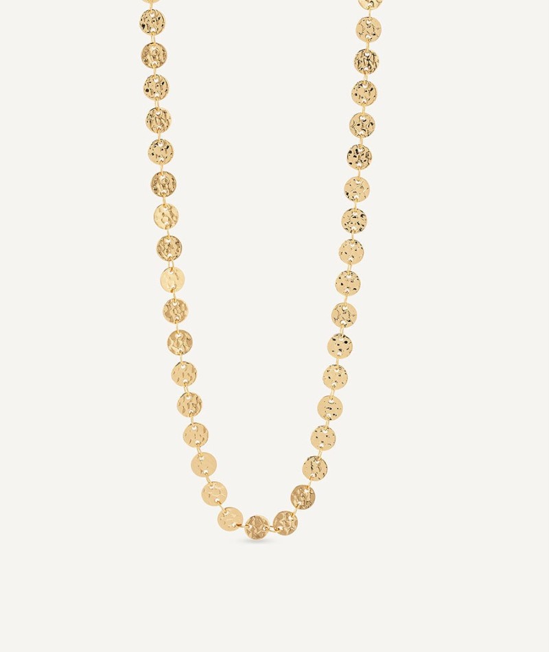 Necklace Pedrera Gold plated 18 Kt