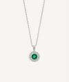 Pendant Green Zirconias