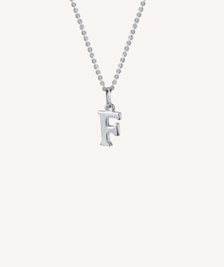 Pendant letter F