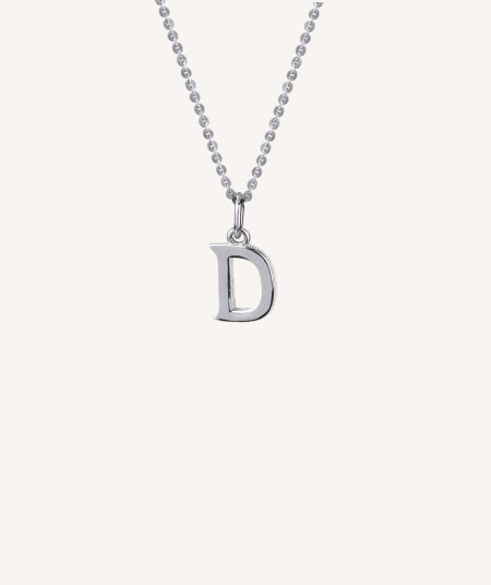 Pendant letter D