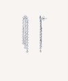 Earrings long Zirconia