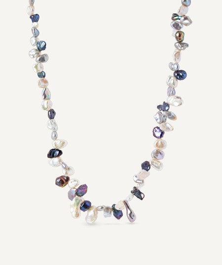 Bahari Necklace with pearls