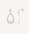 Earrings Vicky silver 925 smooth lengths