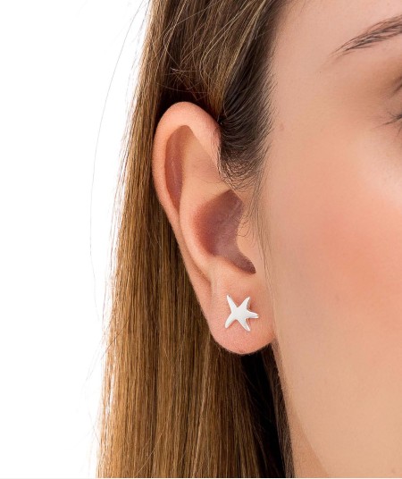 Earrings Asimetric Star