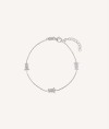 Bracelet  silver 925 stars