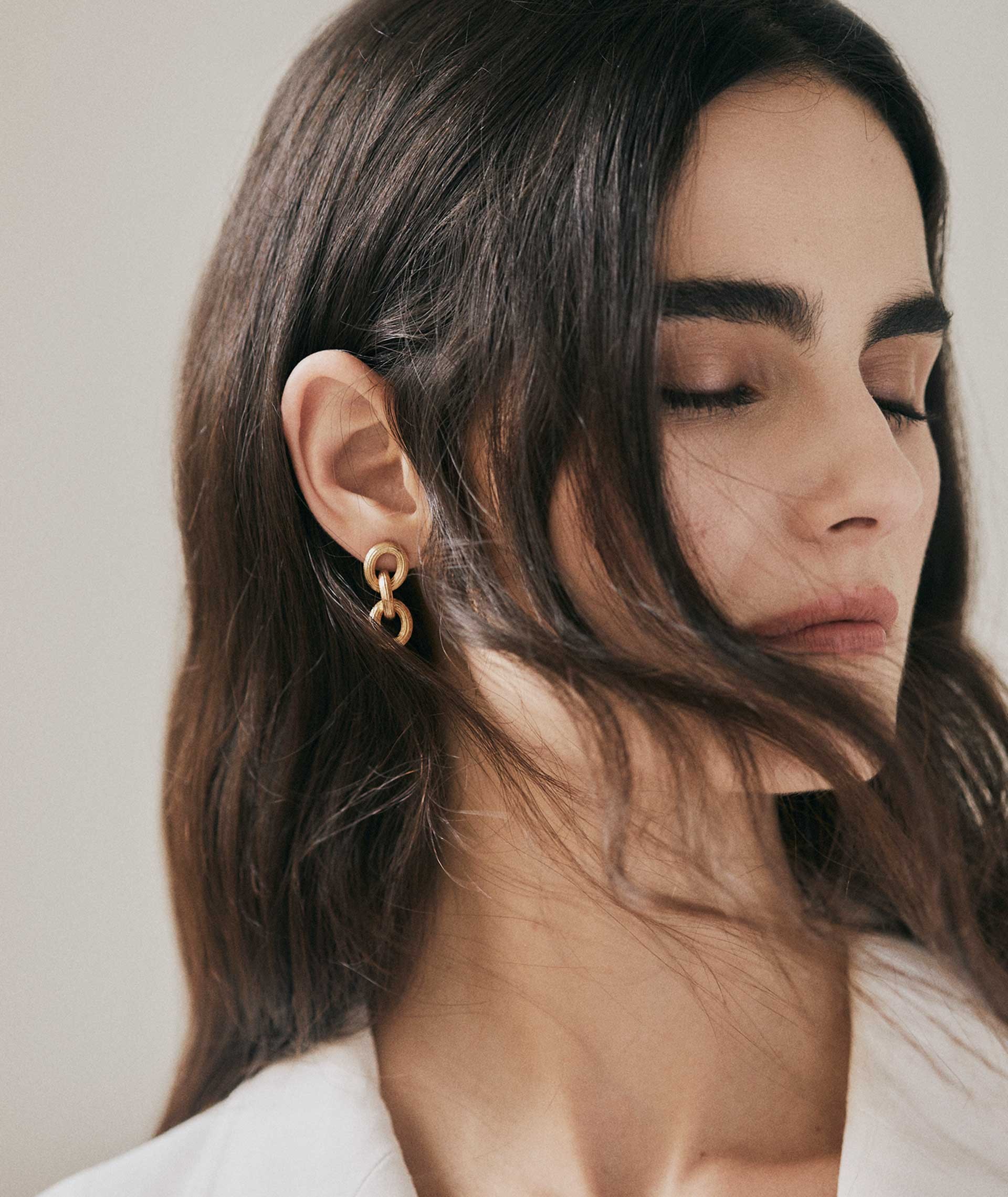 Earrings Maca 18 Kt Gold Plated link