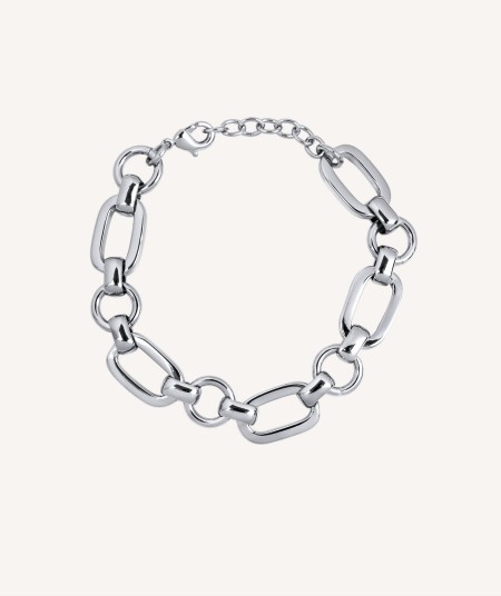 Bracelet Vicky Hoop Silver Plated