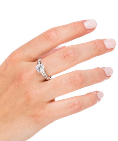 Ring Solitaire Zirconias