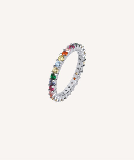 Ring Multicolor Ziconia