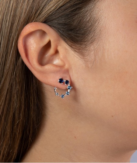 Earings stones Blue