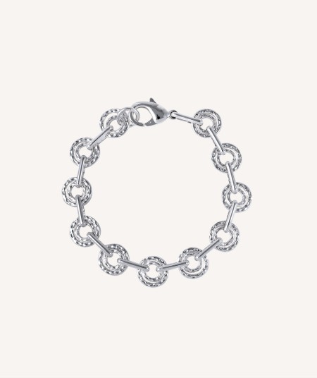 Bracelet Hoop Silver Plated