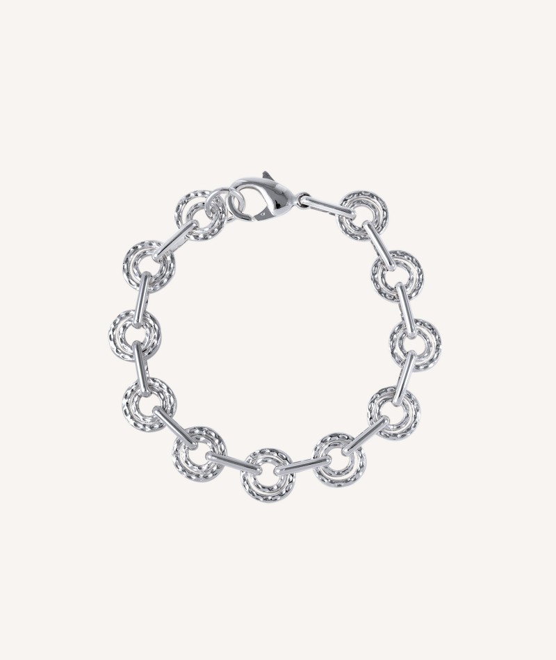 Bracelet Hoop Silver Plated