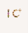 Earrings Hoop Multicolor