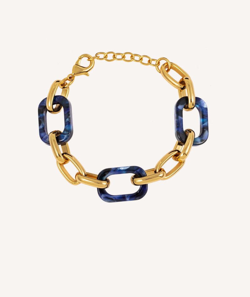 Pulsera Acetato Azul