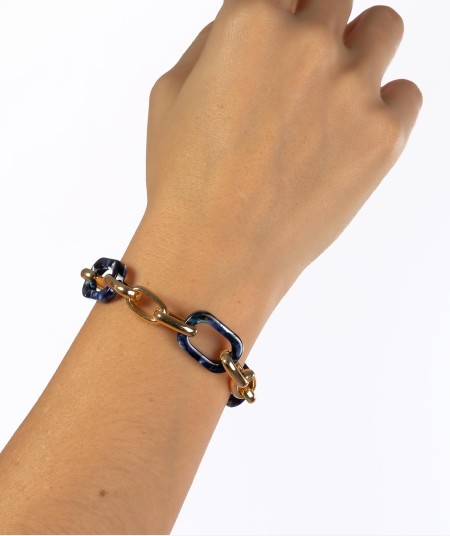 Pulsera Acetato Azul