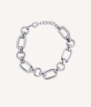 Bracelet Vicky Hoop Silver Plated