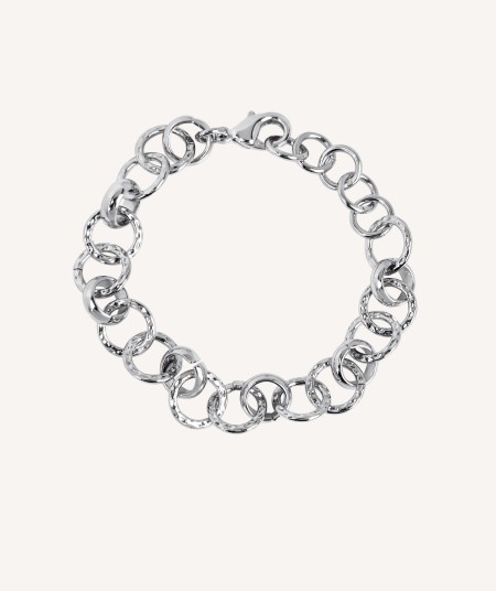 Bracelet Hoop Silver Plated