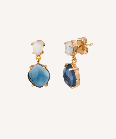 Earrings Stone Multicolor