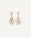 Earrings Benita with cubic zirconia