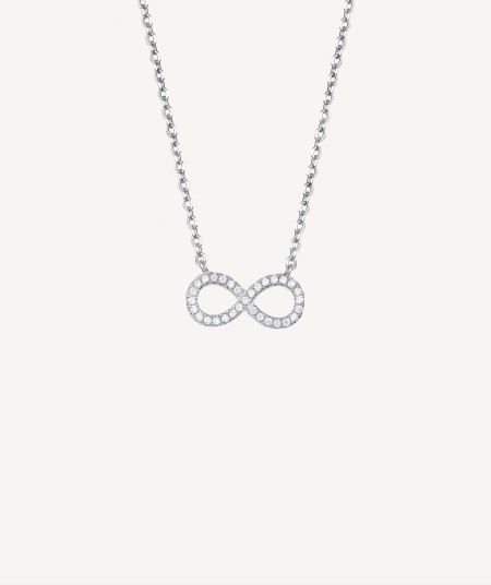 Necklace Infinity Zirconias