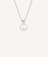 Pendant Zirconias 4mm Pearl 11mm