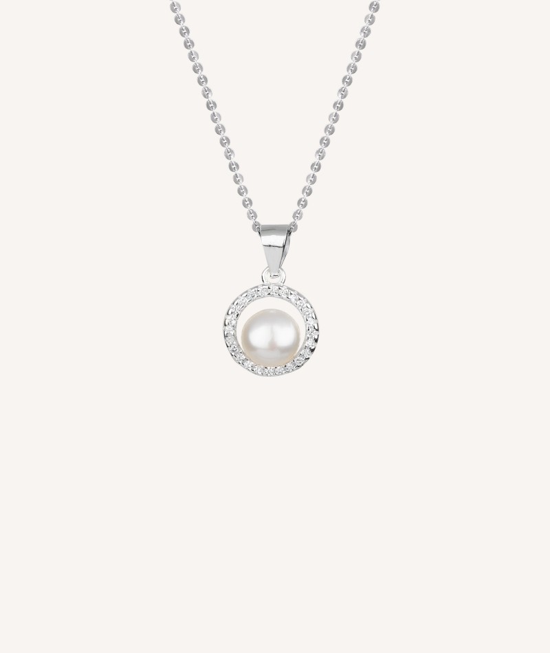 Pendant Zirconia Pearl 7mm