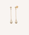 Long Gold Earrings drops S