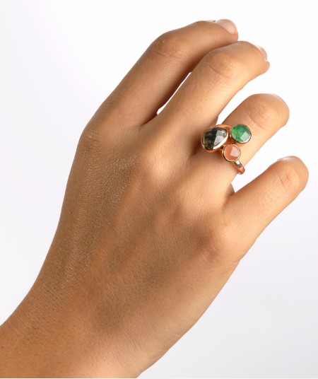 Ring Multicolor stones