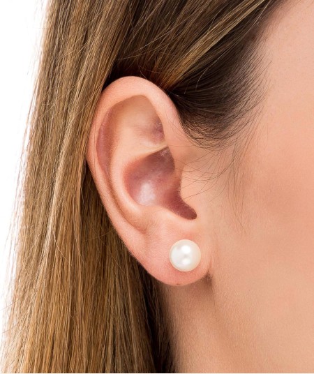 Earrings 9mm Pearl