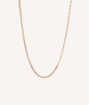 Necklace Sade 925 silver 18kt gold plated links