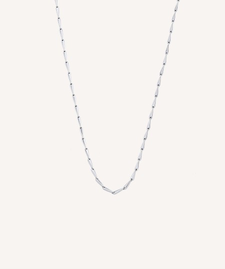 Necklace Cascade 925 silver rhodium plated chain