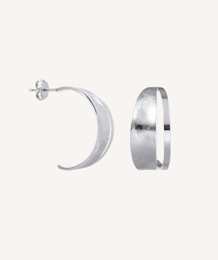 Rayado hoop earrings