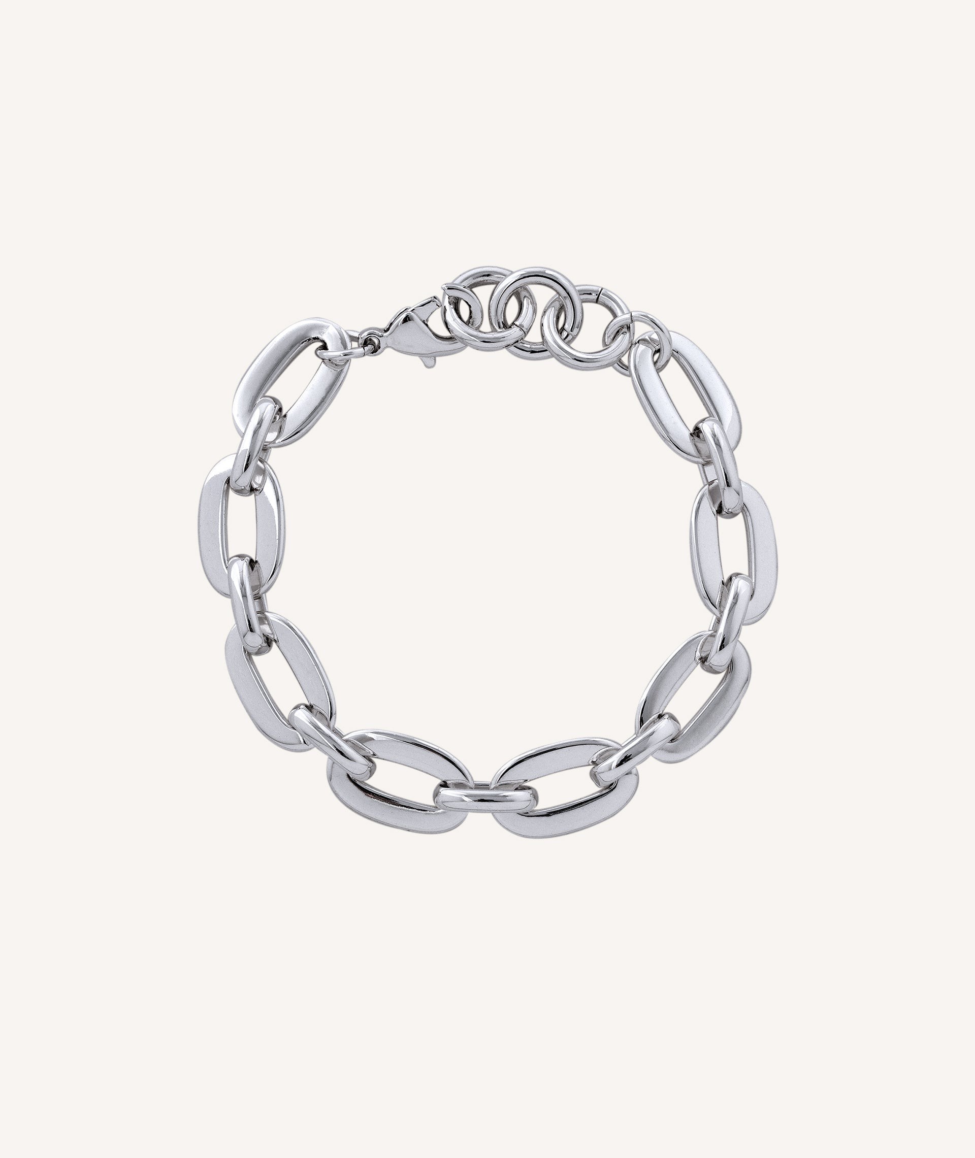 Bracelet Hoop Silver Plated